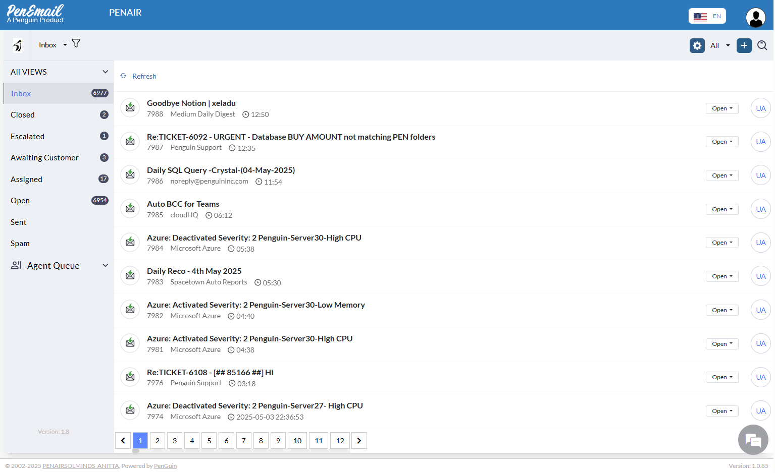 Penguin – Email CRM Application