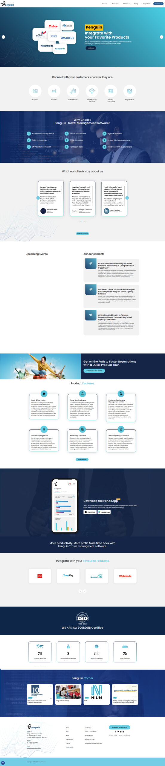 penguininc.com – WordPress CMS Website